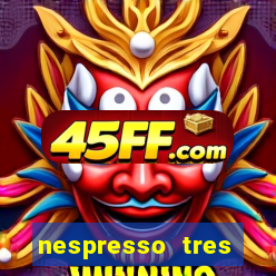 nespresso tres luzes piscando